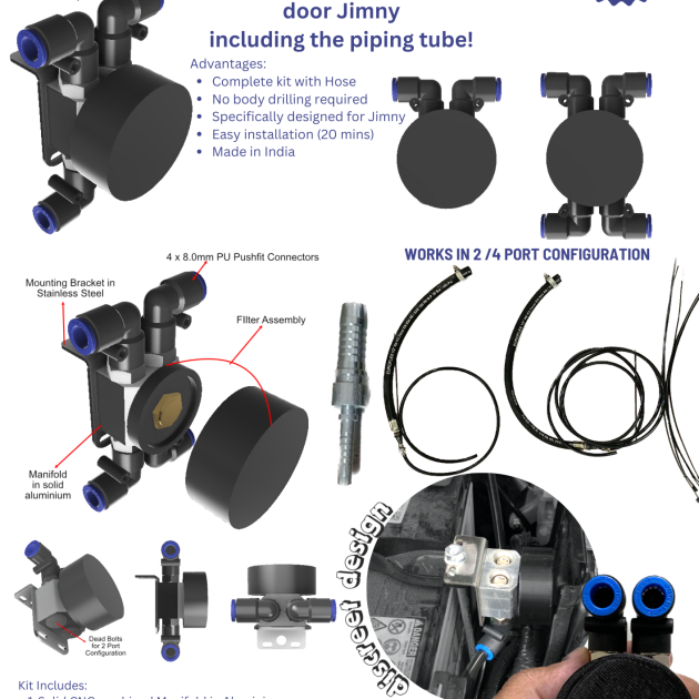 Differential Breather Kit