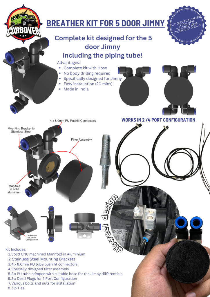 Differential Breather Kit